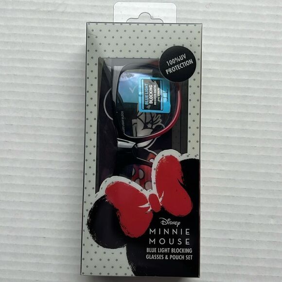 Disney Blue Light Blocking Glasses & Pouch - Picture 2 of 14
